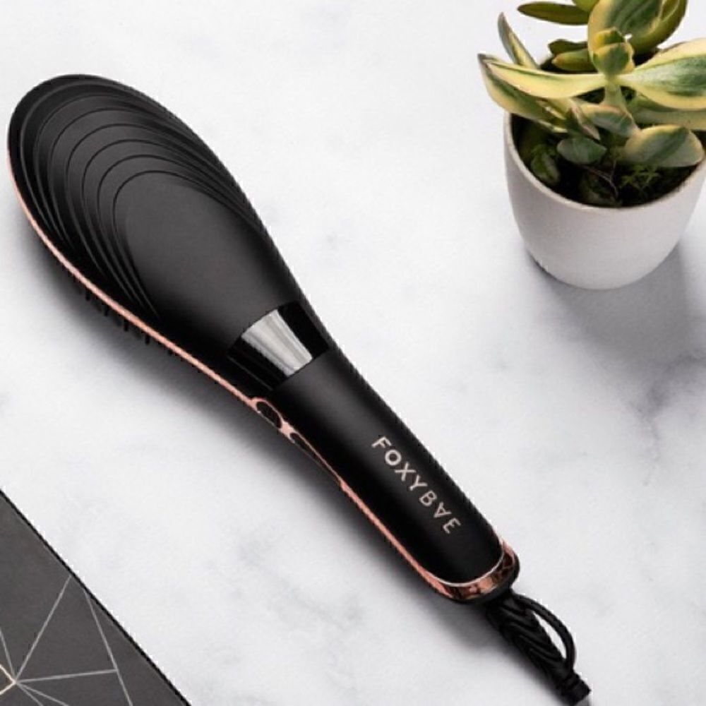 Foxybae ROSE GOLD STRAIGHTENING BRUSH